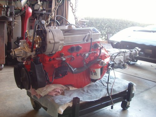 Corvette Engine Bay Restoration - Reassembly - 1976 Corvette